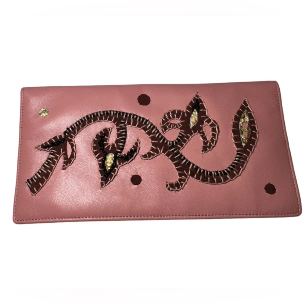 Temperley London Penhaligon's Pink Soft Leather
Designer Women's Wallet